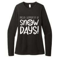 Teacher Snow Days Womens CVC Long Sleeve Shirt