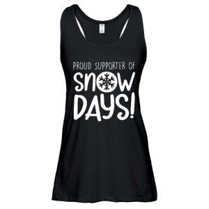 Teacher Snow Days Ladies Essential Flowy Tank