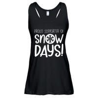 Teacher Snow Days Ladies Essential Flowy Tank