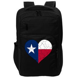 Texas Strong Distressed Heart Impact Tech Backpack