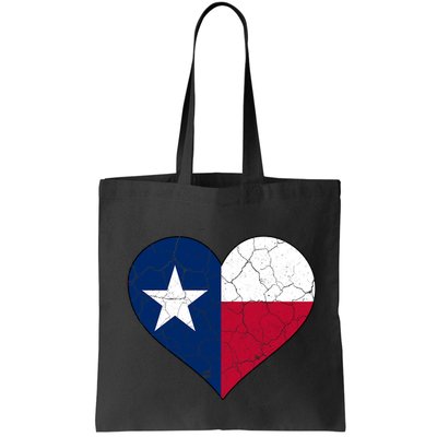 Texas Strong Distressed Heart Bag
