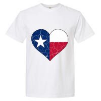 Texas Strong Distressed Heart Garment-Dyed Heavyweight T-Shirt