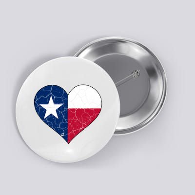 Texas Strong Distressed Heart Button