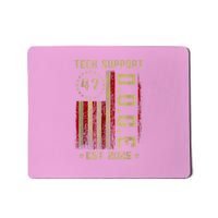 Tech Support D.O.G.E. Funny USA Flag Mousepad