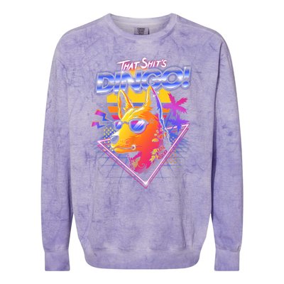 That Shit's Dingo Colorblast Crewneck Sweatshirt