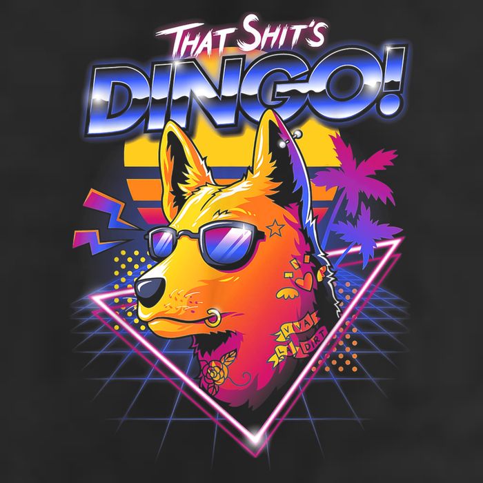That Shit's Dingo Garment-Dyed Fleece Hoodie