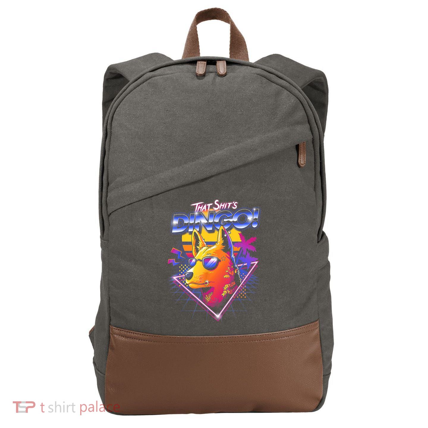 That Shit's Dingo Cotton Canvas Backpack