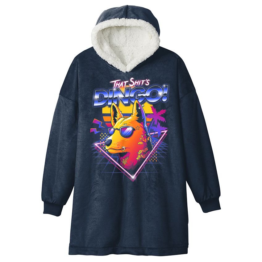 That Shit's Dingo Hooded Wearable Blanket
