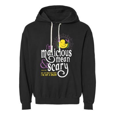 The Snuggly Duckling Malicious Mean & Scary Garment-Dyed Fleece Hoodie