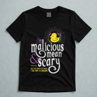 The Snuggly Duckling Malicious Mean & Scary T-Shirt