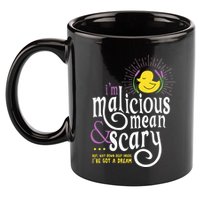 The Snuggly Duckling Malicious Mean & Scary 11oz C Handle Ceramic Mug