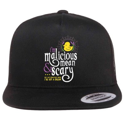 The Snuggly Duckling Malicious Mean & Scary Flat Bill Trucker Hat