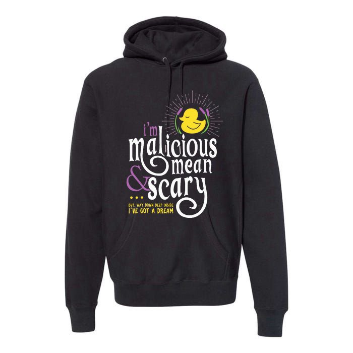 The Snuggly Duckling Malicious Mean & Scary Premium Hoodie