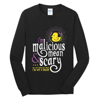 The Snuggly Duckling Malicious Mean & Scary Tall Long Sleeve T-Shirt