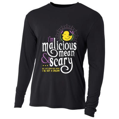 The Snuggly Duckling Malicious Mean & Scary Cooling Performance Long Sleeve Crew