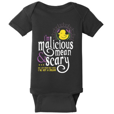 The Snuggly Duckling Malicious Mean & Scary Baby Bodysuit