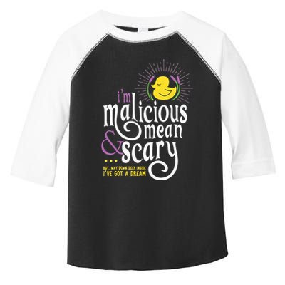 The Snuggly Duckling Malicious Mean & Scary Toddler Fine Jersey T-Shirt