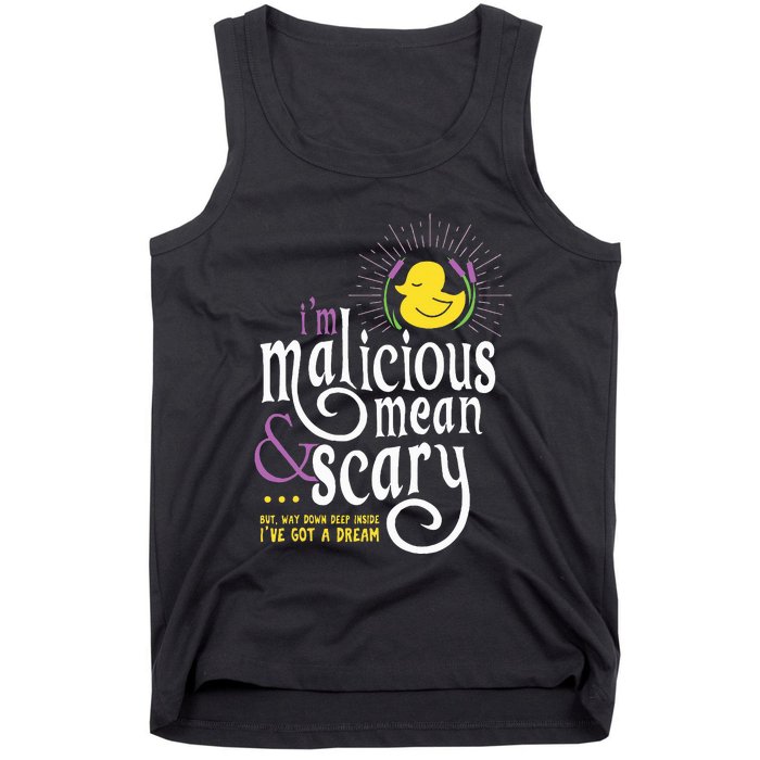 The Snuggly Duckling Malicious Mean & Scary Tank Top