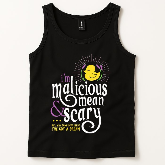 The Snuggly Duckling Malicious Mean & Scary Tank Top