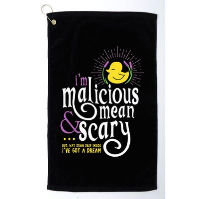 The Snuggly Duckling Malicious Mean & Scary Golf Towel