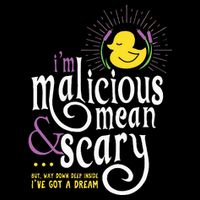 The Snuggly Duckling Malicious Mean & Scary Full Zip Hoodie