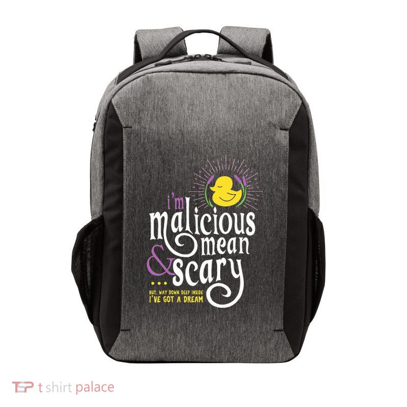 The Snuggly Duckling Malicious Mean & Scary Vector Backpack