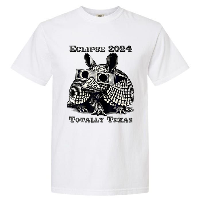 Total Solar Eclipse 2024 Totally Texas Garment-Dyed Heavyweight T-Shirt