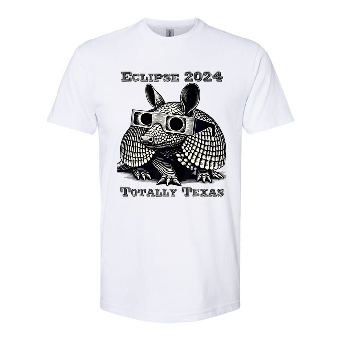 Total Solar Eclipse 2024 Totally Texas Softstyle CVC T-Shirt