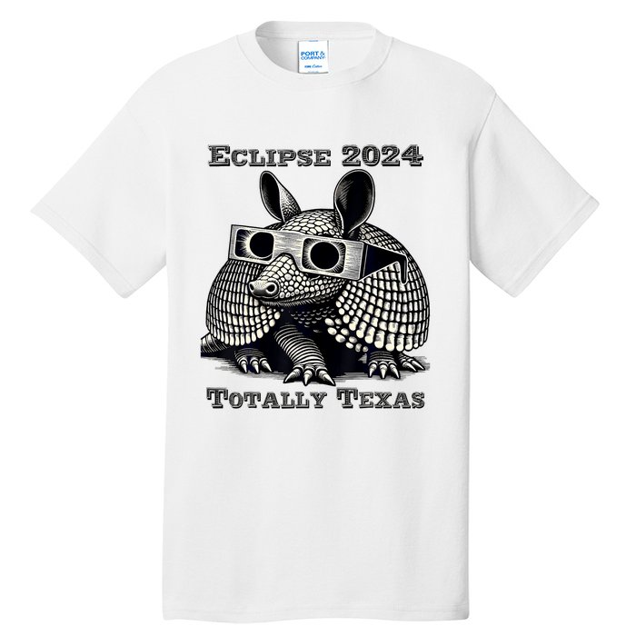 Total Solar Eclipse 2024 Totally Texas Tall T-Shirt