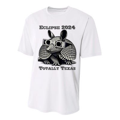 Total Solar Eclipse 2024 Totally Texas Performance Sprint T-Shirt