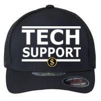Tech Support Elon Musk D.O.G.E. Flexfit Unipanel Trucker Cap