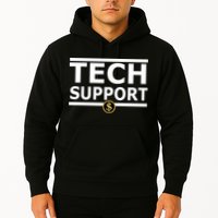 Tech Support Elon Musk D.O.G.E. Hoodie