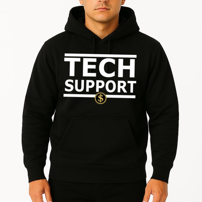 Tech Support Elon Musk D.O.G.E. Hoodie