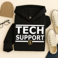 Tech Support Elon Musk D.O.G.E. Hoodie