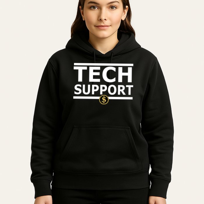 Tech Support Elon Musk D.O.G.E. Hoodie
