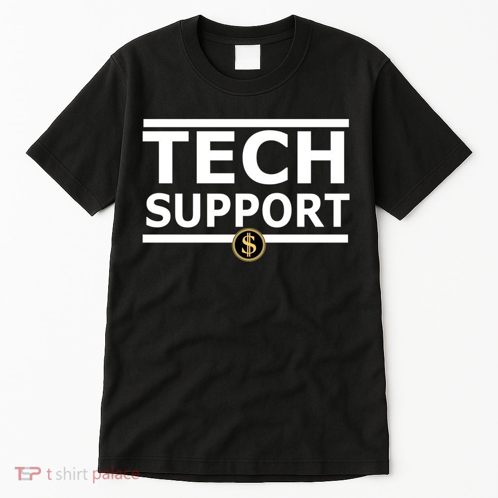 Tech Support Elon Musk D.O.G.E. Tall T-Shirt