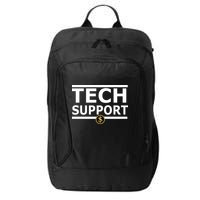 Tech Support Elon Musk D.O.G.E. City Backpack