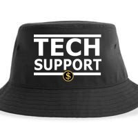 Tech Support Elon Musk D.O.G.E. Sustainable Bucket Hat
