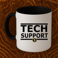 Tech Support Elon Musk D.O.G.E. Mug