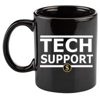 Tech Support Elon Musk D.O.G.E. 11oz C Handle Ceramic Mug