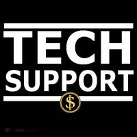 Tech Support Elon Musk D.O.G.E. Flat Bill Trucker Hat