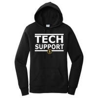Tech Support Elon Musk D.O.G.E. Women's Pullover Hoodie