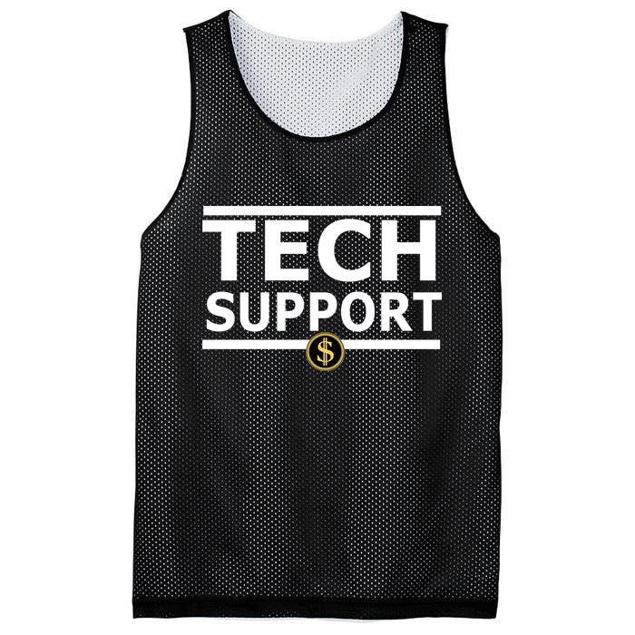 Tech Support Elon Musk D.O.G.E. Mesh Reversible Basketball Jersey Tank
