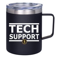 Tech Support Elon Musk D.O.G.E. 12oz Stainless Steel Coffee Mug