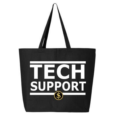 Tech Support Elon Musk D.O.G.E. 25L Jumbo Tote