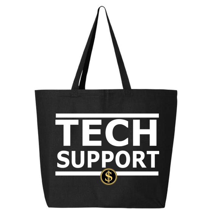 Tech Support Elon Musk D.O.G.E. 25L Jumbo Tote