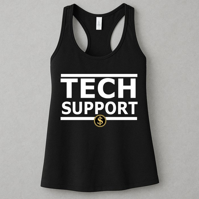 Tech Support Elon Musk D.O.G.E. Womens Tank Top
