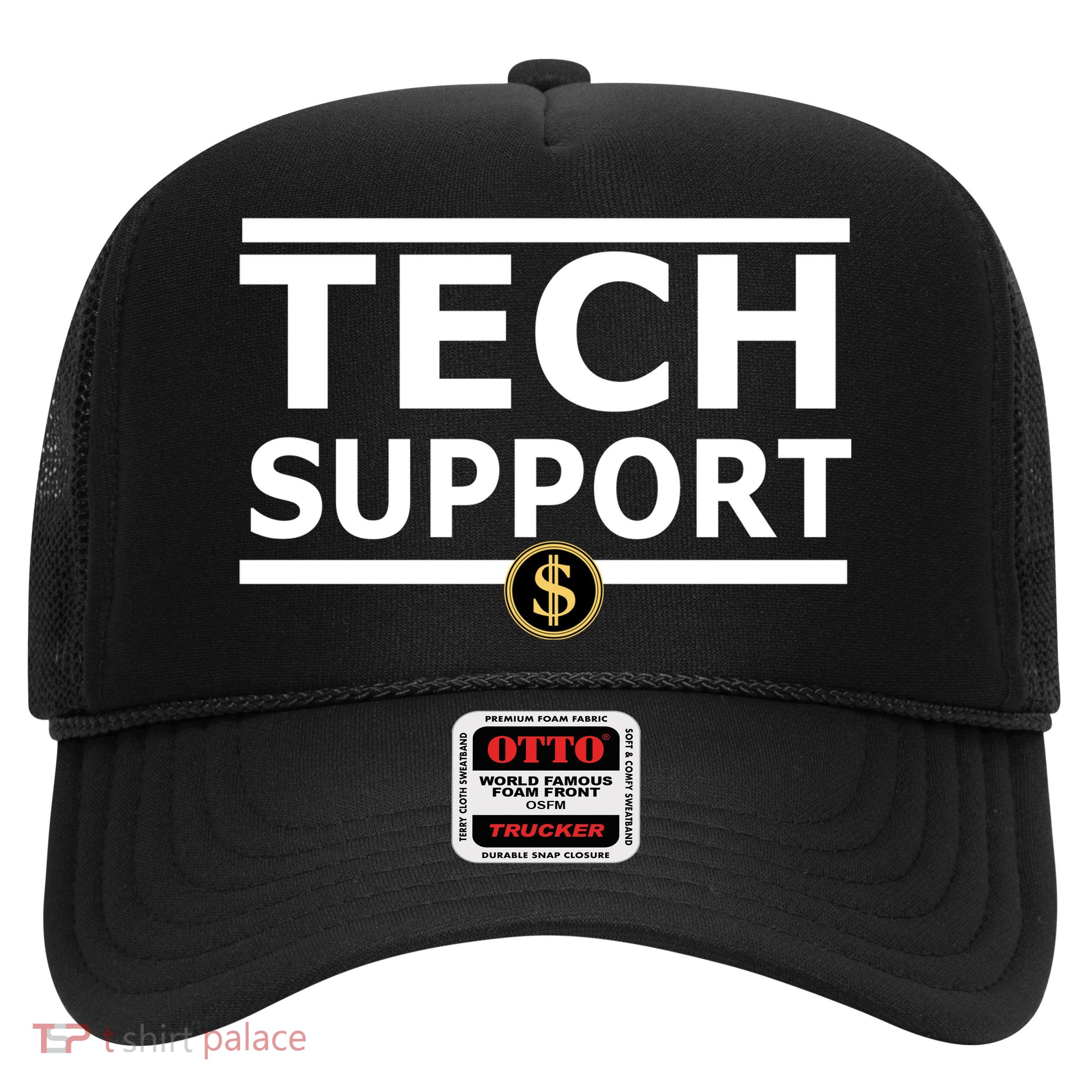 Tech Support Elon Musk D.O.G.E. Trucker Hat