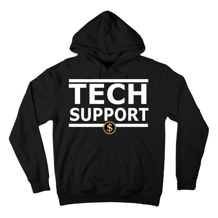Tech Support Elon Musk D.O.G.E. Tall Hoodie