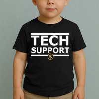Tech Support Elon Musk D.O.G.E. Toddler T-Shirt